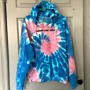 expand your mind Tie-dye Hoodie